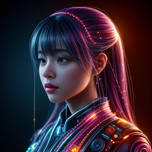 Pao mise en page internet vidéo illustration 3d serveur IA générative AI freelance paris studio de création magazines F2ORABQ0